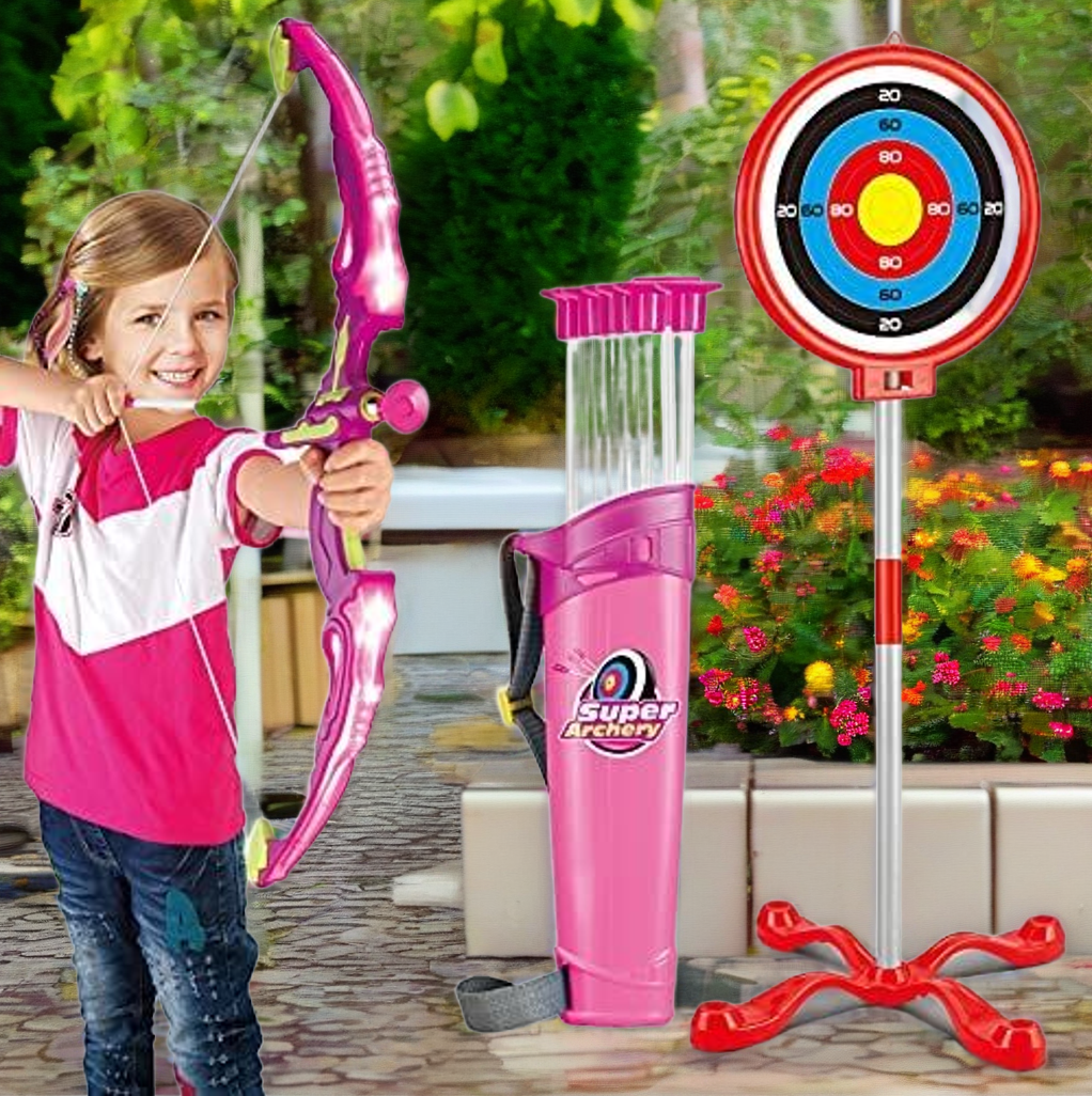 Arco y flecha ventosas