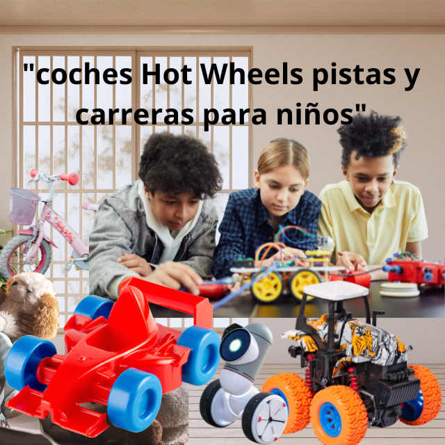 coches Hot Wheels pistas y carreras para niños