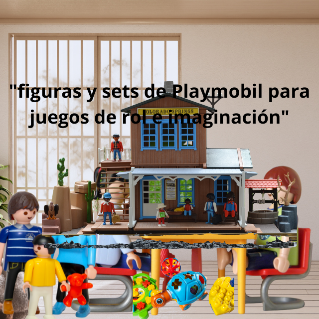 figuras y sets de Playmobil para juegos de rol e imaginación