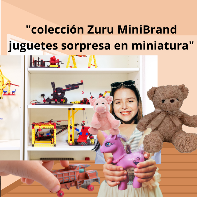 colección Zuru MiniBrand juguetes sorpresa en miniatura