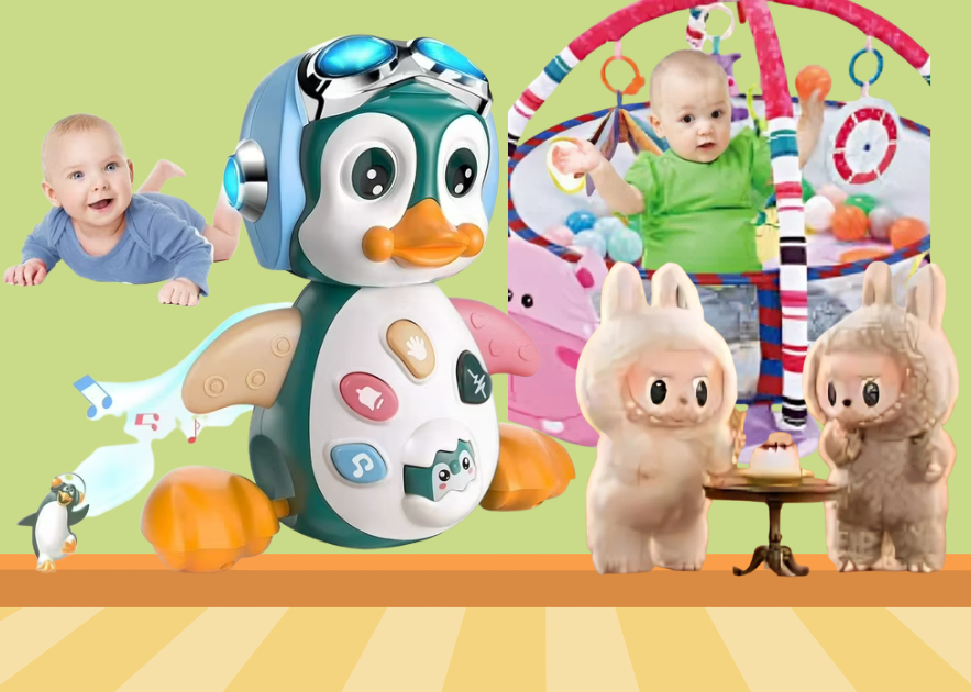 corral para bebés oso con luces y sonido peluches suaves los más vendidos en Amazon