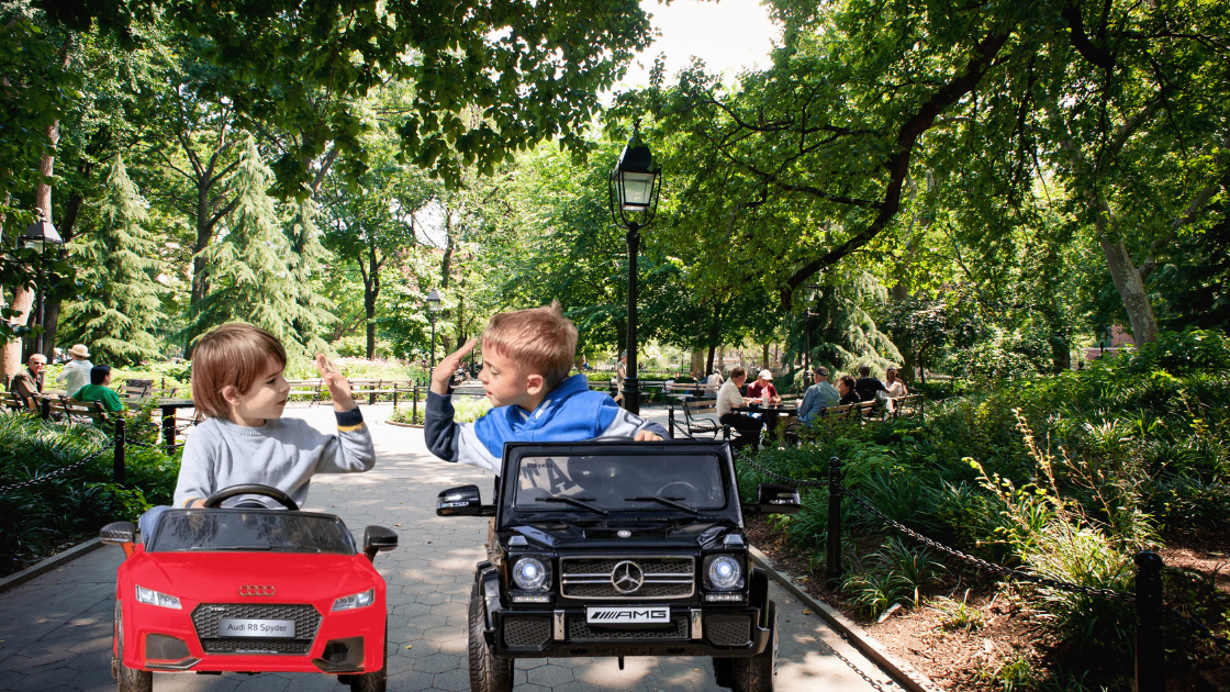 vehículos eléctricos para niños coches motos quads a batería